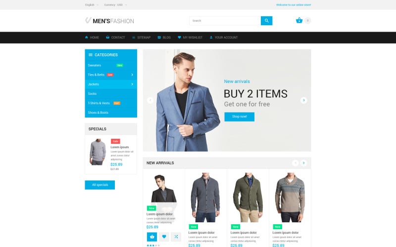 fashion prestashop theme original