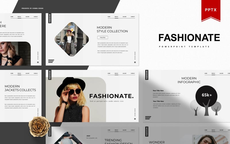fashionate powerpoint template original