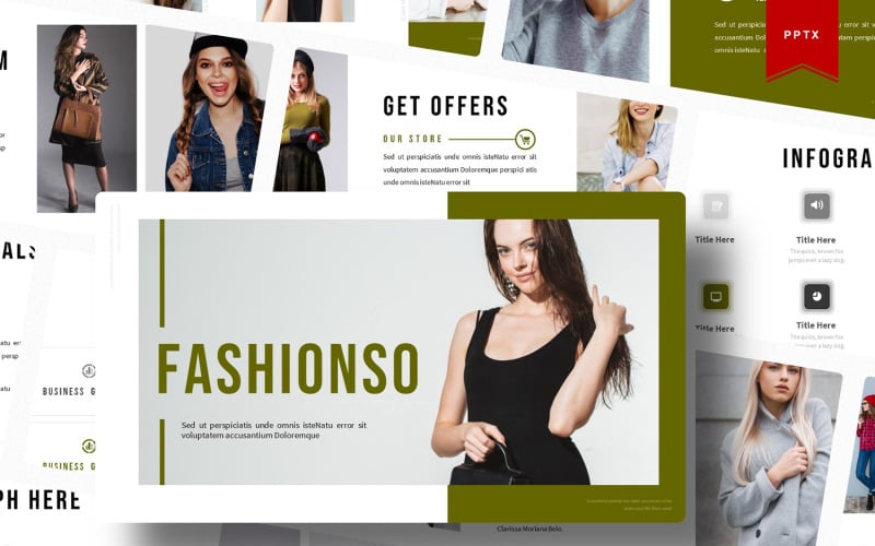 fashionso powerpoint template original