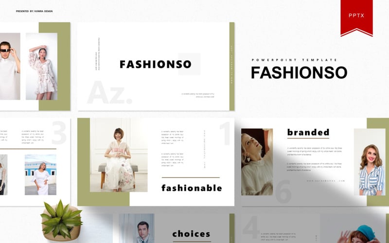 fashionso powerpoint template original