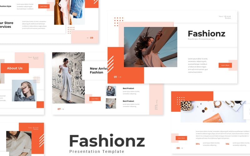 fashionz fashion powerpoint template original