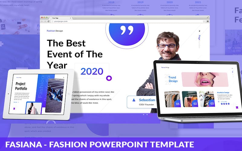 fasiana fashion powerpoint template original