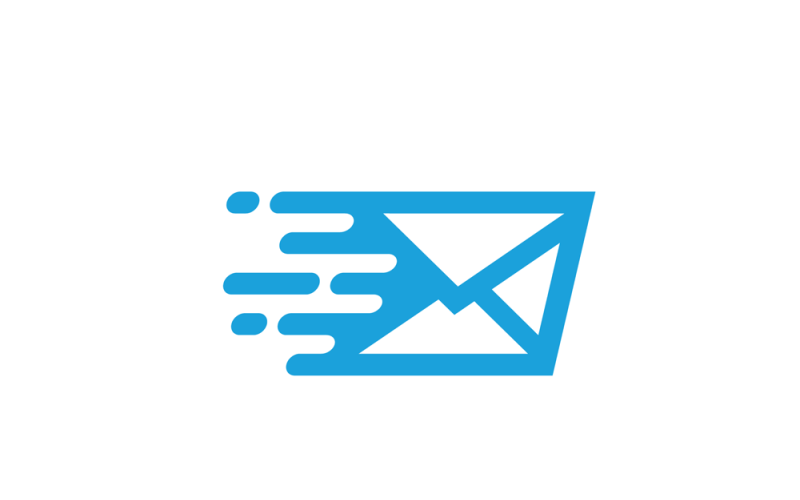 fast mail vector logo template original