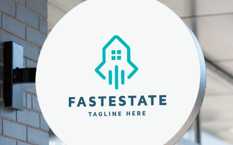 fast real estate professional logo original