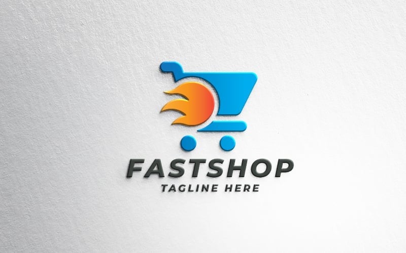 fast shop logo pro template original