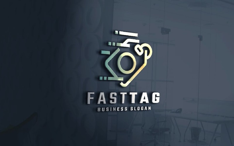 fast tag shop professional logo original