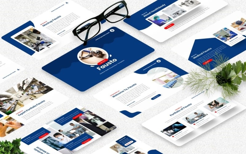 fausto medical powerpoint template original