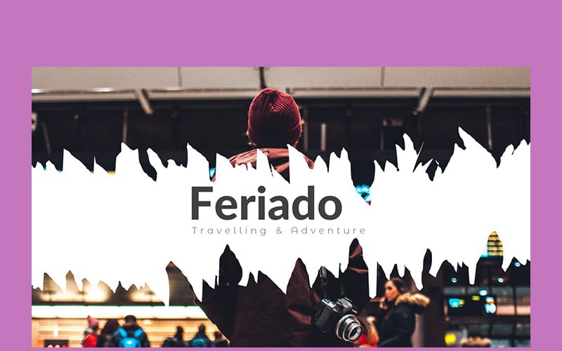 feriado powerpoint template original