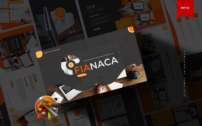 fianaca powerpoint template original