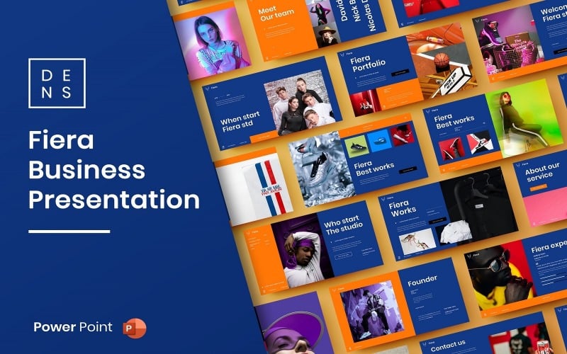 fiera business powerpoint template original