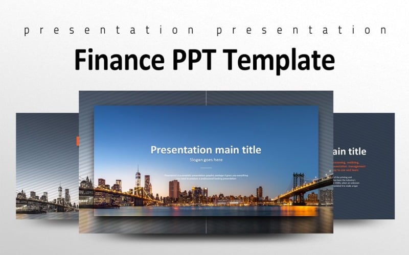 finance ppt powerpoint template original