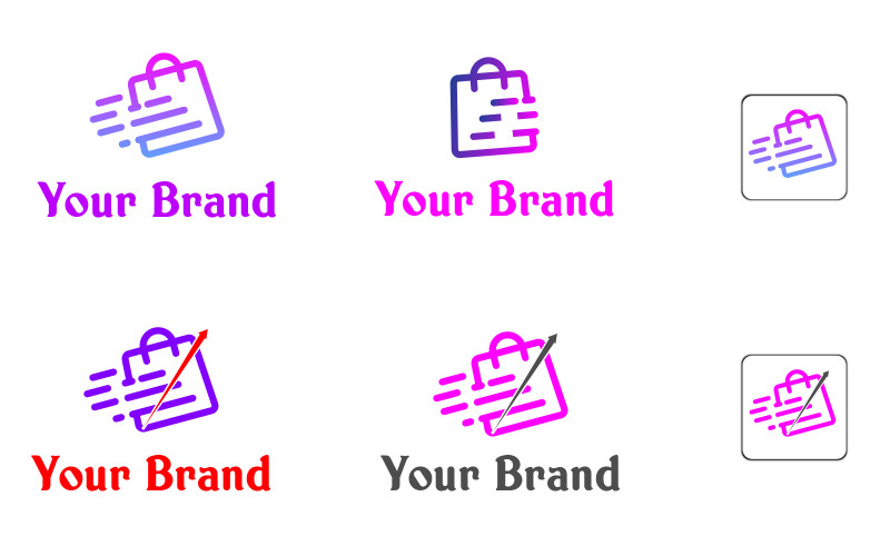 financial business creative logo design template original