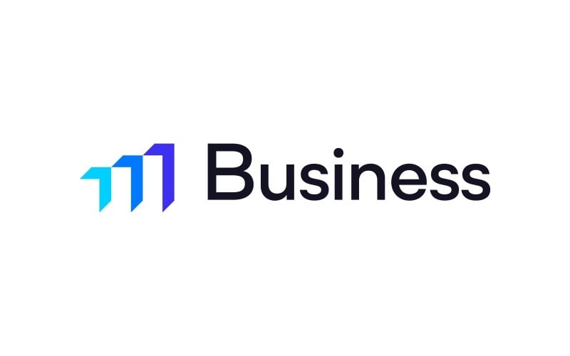 financial chart business logo original