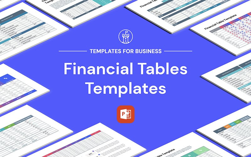 financial tables templates for powerpoint original