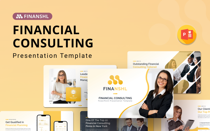 finanshl financial consulting proposal powerpoint presentation template original
