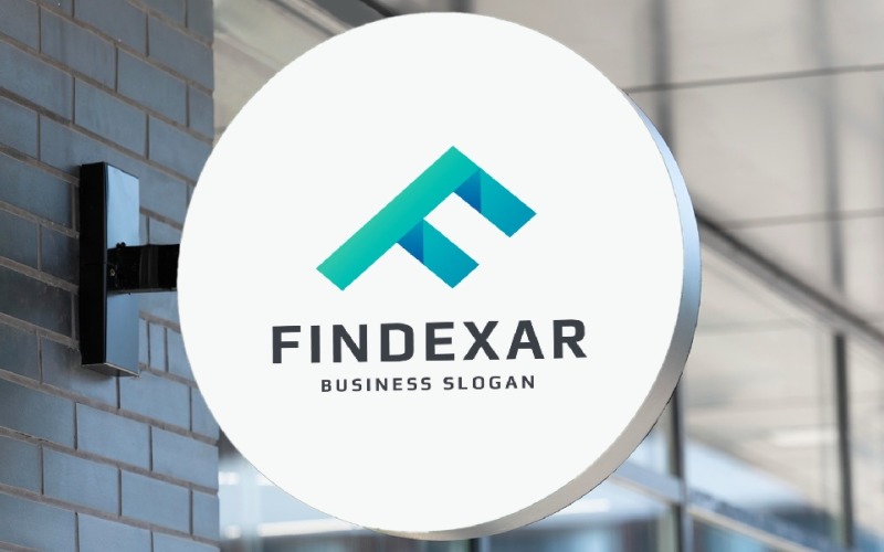 findexar letter f pro logo original