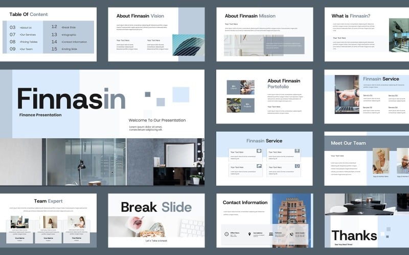 finnasin finance presentation power point original