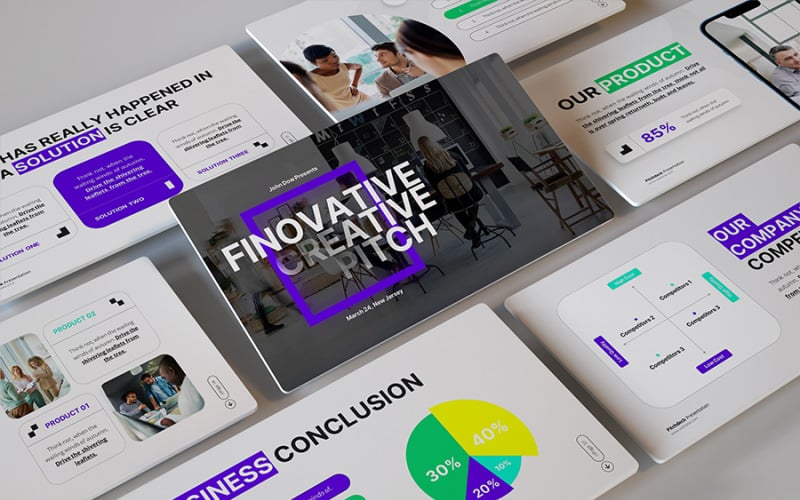 finovate business marketing powerpoint template original