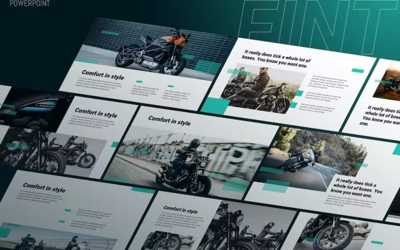fint powerpoint powerpoint pitch deck original