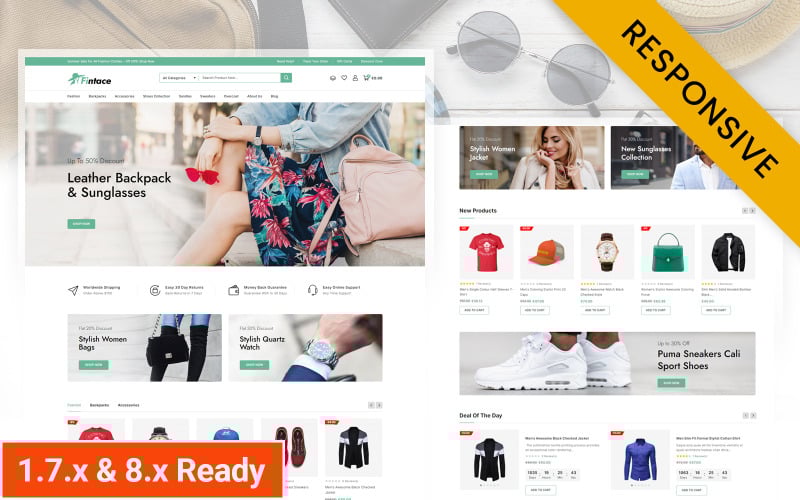 fintace fashion aceesories prestashop responsive theme original