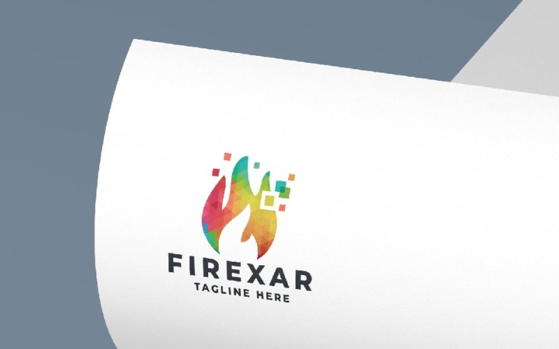 firexar pro logo template original