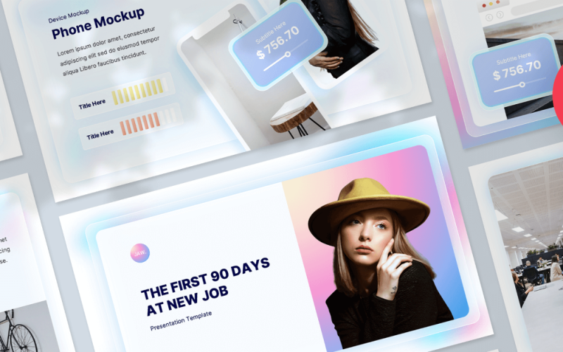 first days plan powerpoint presentation template original