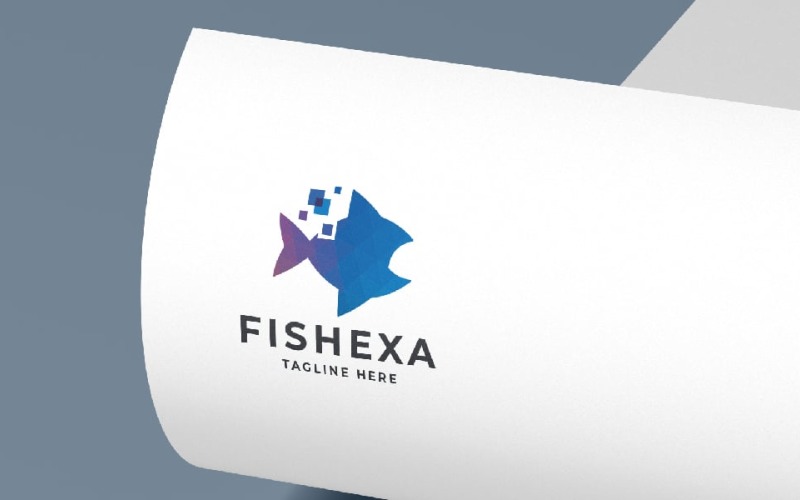 fishexa pro logo template original
