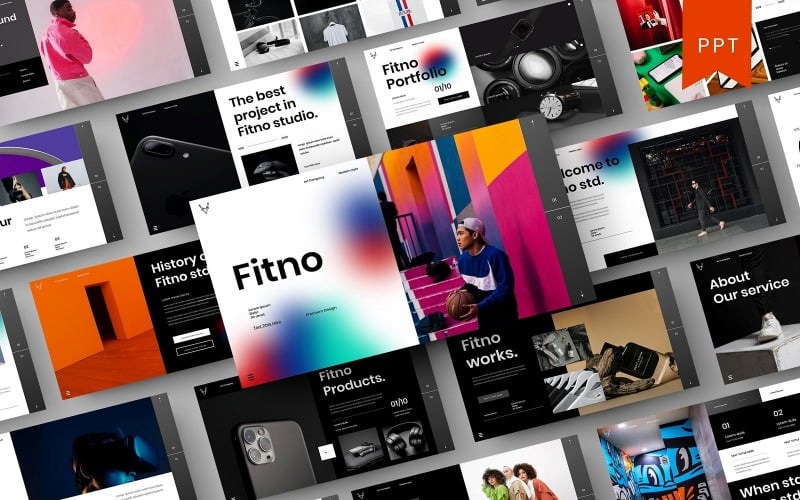 fitno business powerpoint template original
