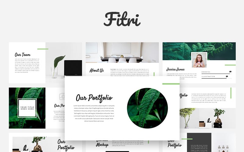fitri creative powerpoint template original