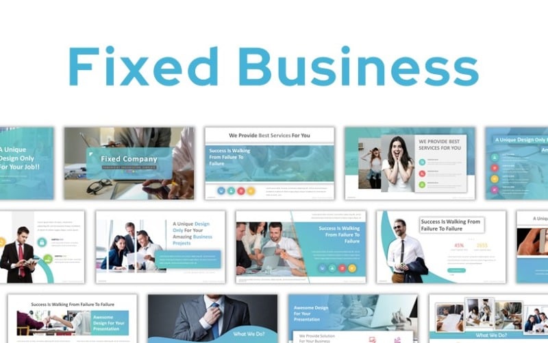fixed business powerpoint template original