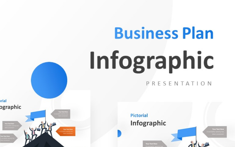 flag on peak mountain presentation powerpoint template original