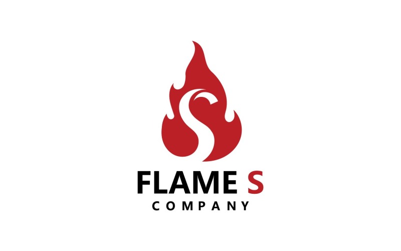flame torch campfire logo vector template design v original