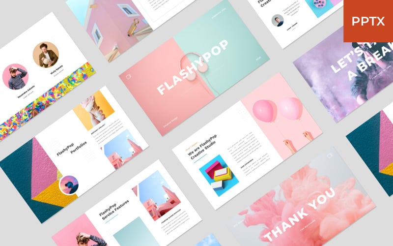 flashypop business creative powerpoint template original