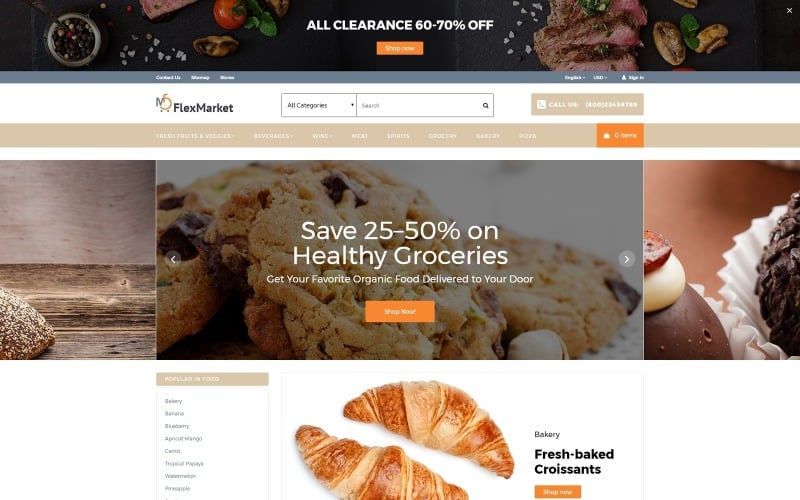 flexmarket prestashop theme original