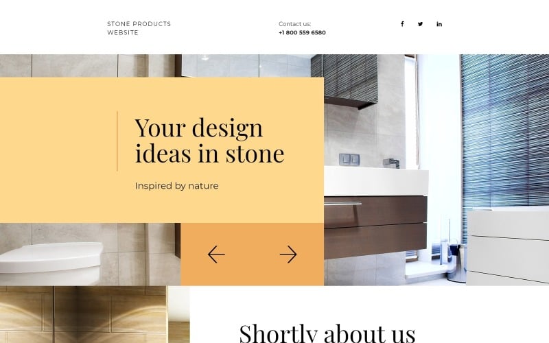 flooring landing page template original