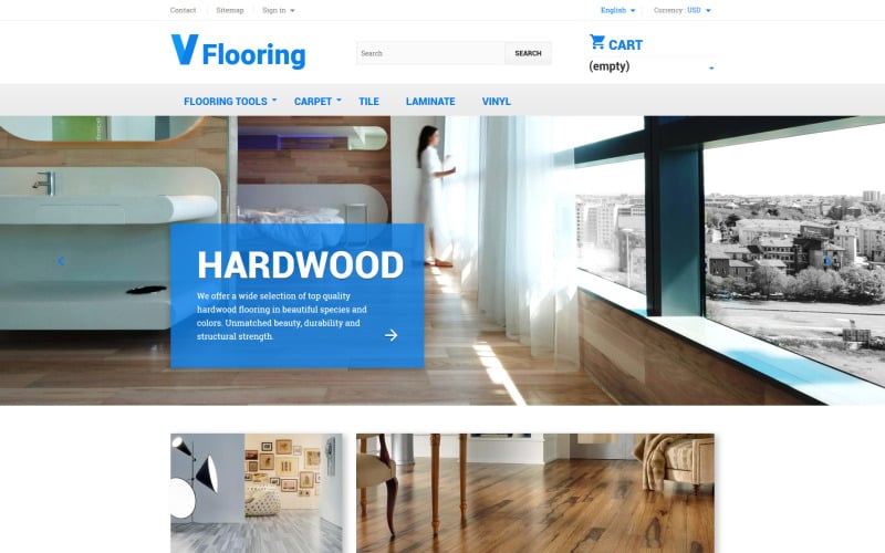 flooring prestashop theme original