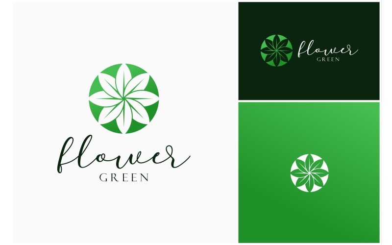 flower leaf blossom mandala logo original