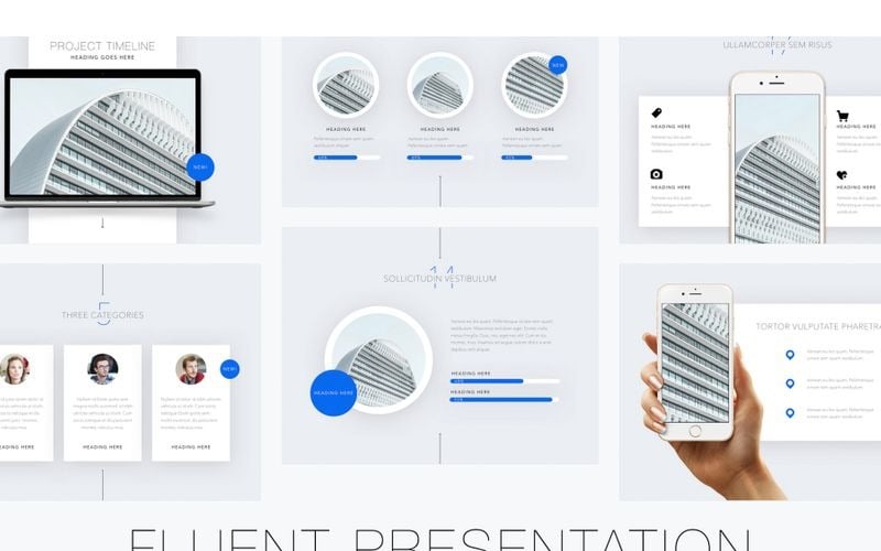 fluent powerpoint template original