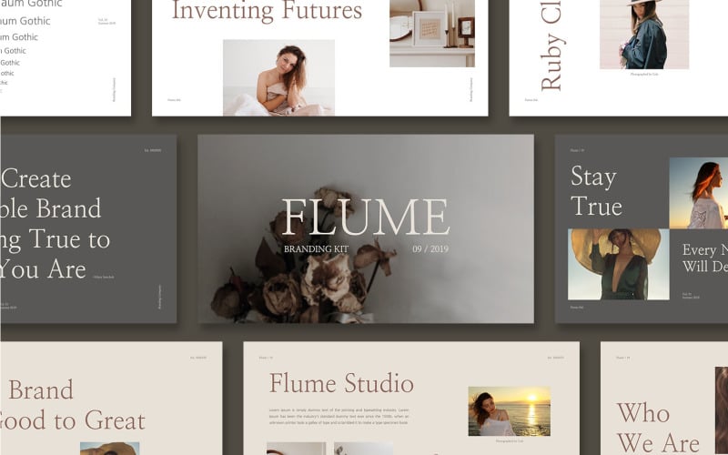 flume powerpoint template original