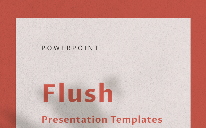 flush powerpoint template original