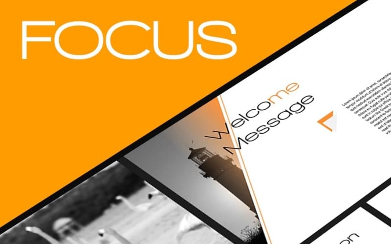 focus powerpoint template original