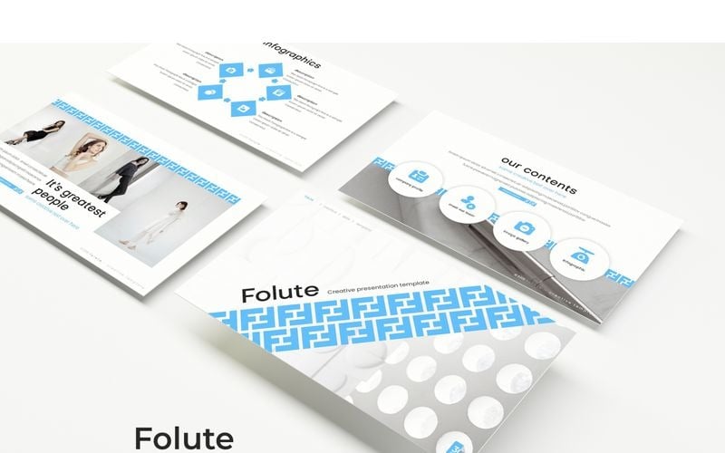 folute powerpoint template original