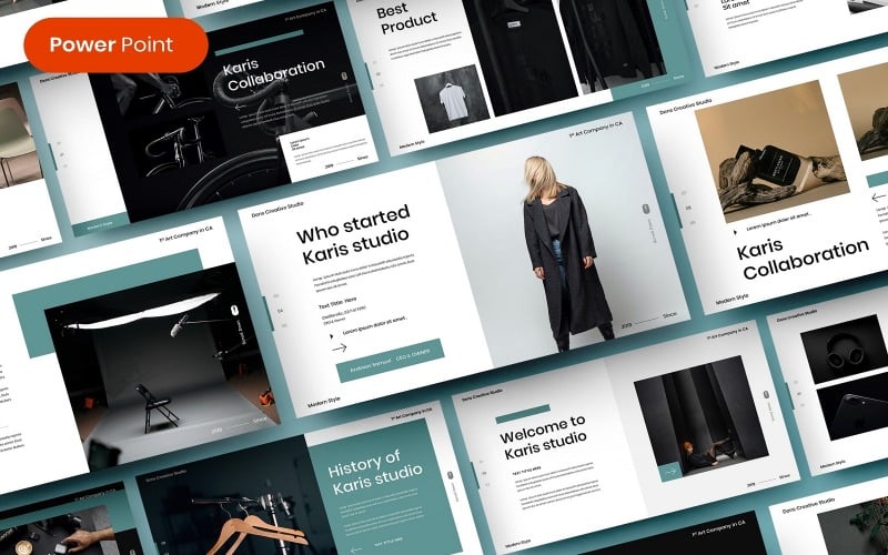 fonsi busines powerpoint template original