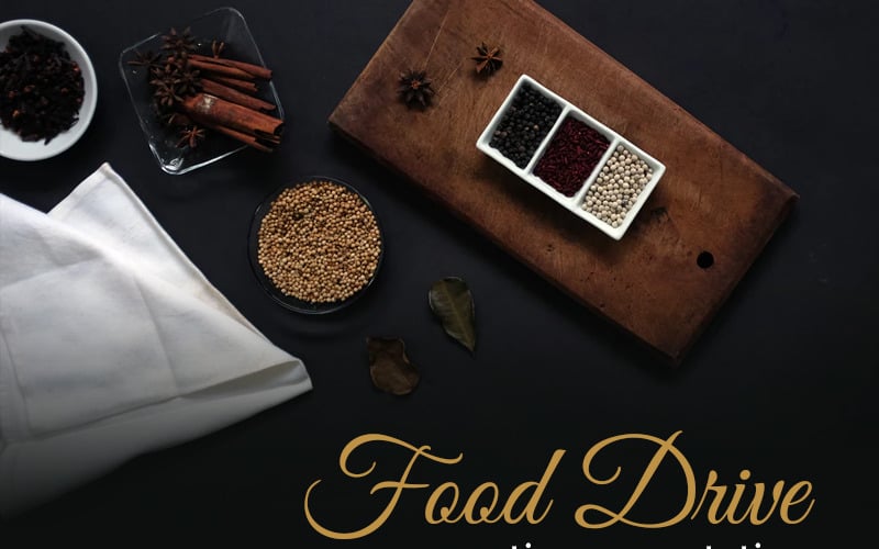 food drive presentation powerpoint template original