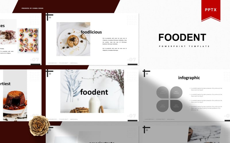 foodent powerpoint template original