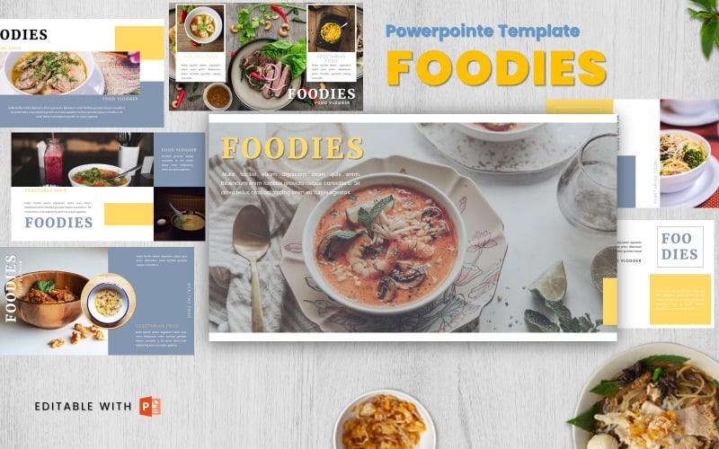 foodies powerpoint template original