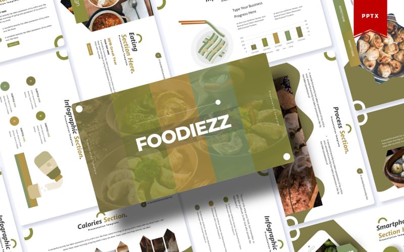 foodiezz powerpoint template original