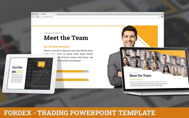 fordex trading powerpoint template original