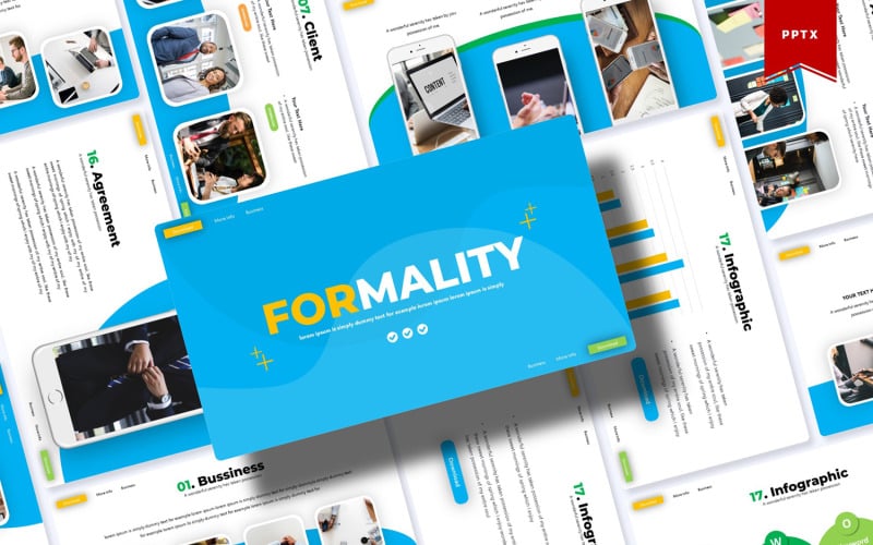 formality powerpoint template original
