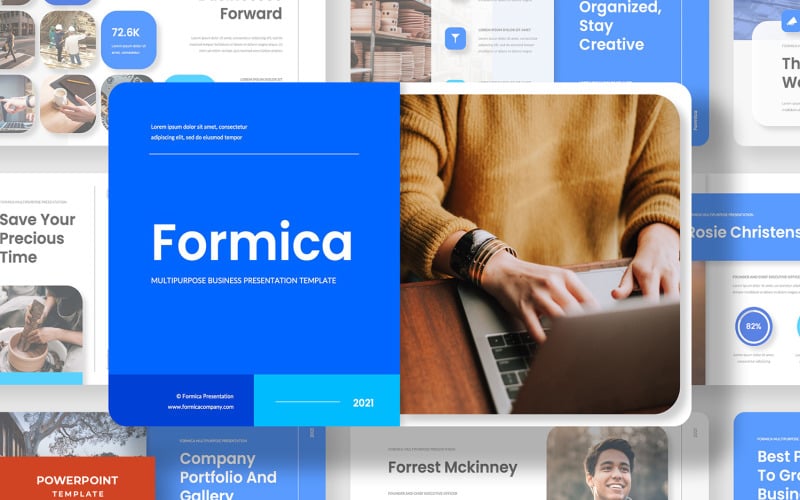 formica multipurpose business powerpoint template original